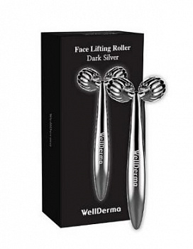 Ручной механический массажер для лица WellDerma Face Lifting Roller